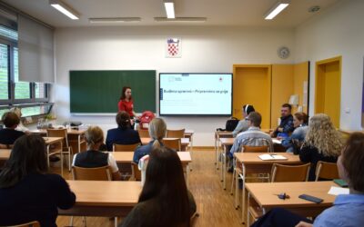 UČITELJI I DJELATNICI ŠKOLE NA EDUKATIVNOJ RADIONICI GDCK-A VARAŽDIN