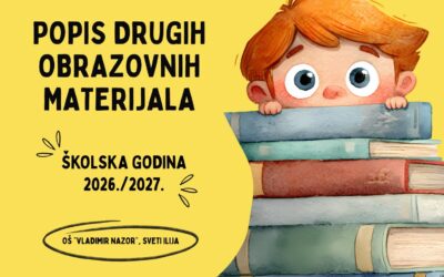 POPIS DRUGIH OBRAZOVNIH MATERIJALA